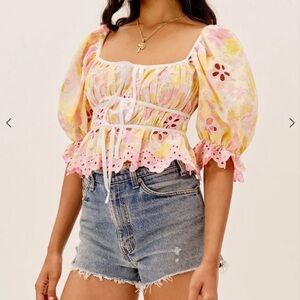 For Love and Lemons Claire Top